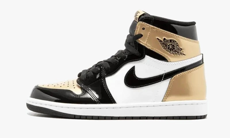 Air Jordan 1 Retro High Patent Gold Toe