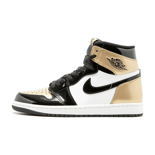 Air Jordan 1 Retro High Patent Gold Toe