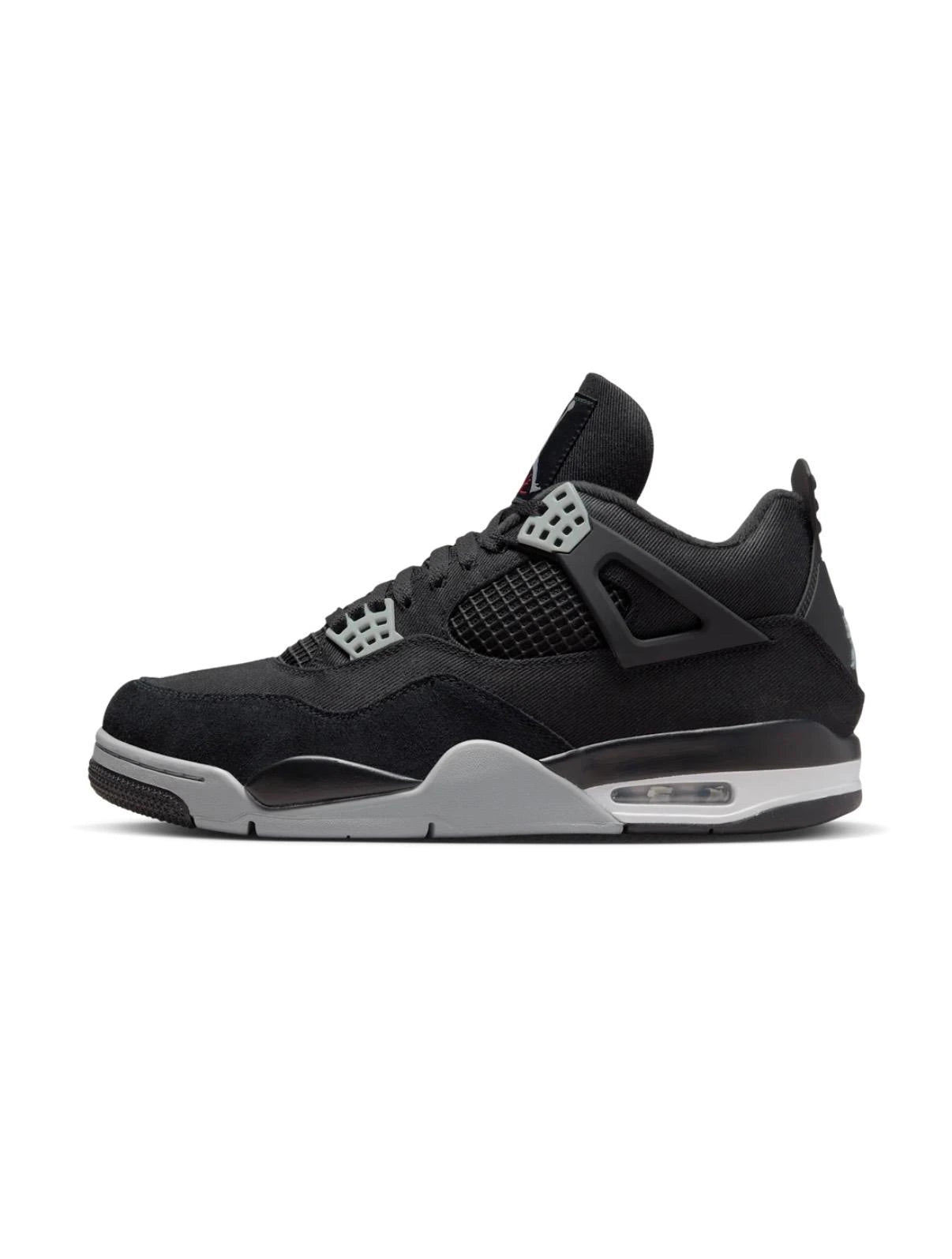Air Jordan 4 Retro Black Canvas