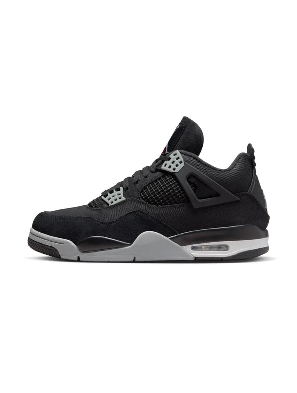 Air Jordan 4 Retro Black Canvas